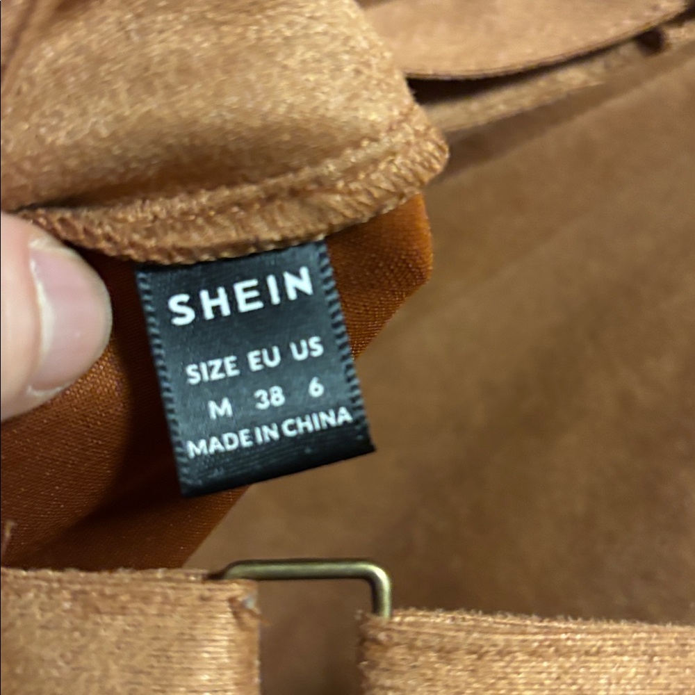 SHEIN Overall Fringe Western Dress - Picture 6 of 7